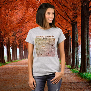 Gute Nachrichten: Rae's St. Louis Mammoth Chart T- T-Shirt