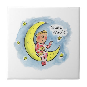 Gute Nacht Fliese
