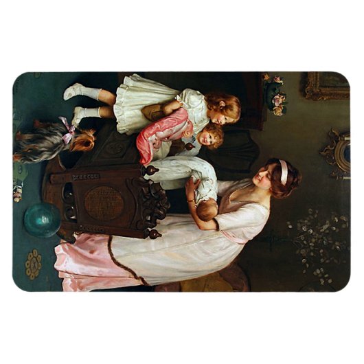 Gute Nacht für Mütter Magnet (Horizontal)