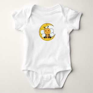 Gute Nacht-Herbst-Schlafstars der Mondbeere Baby Strampler