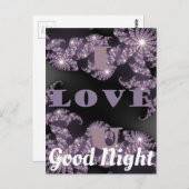 Gute Nacht I Liebe Sie haben einen gesegneten schö Postkarte (Vorne/Hinten)