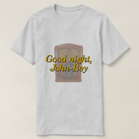 Gute Nacht John-Junge T-Shirt (Design vorne)