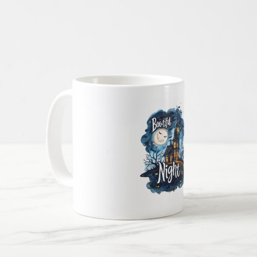 Gute Nacht Kaffeetasse (Vorderseite Links)