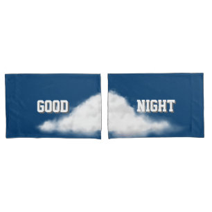 Gute Nacht Kissenbezug