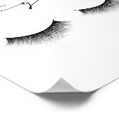 Gute Nacht Lashes Poster (Ecke)