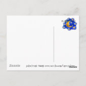 Gute Nacht, Mond! Postkarte (Rückseite)
