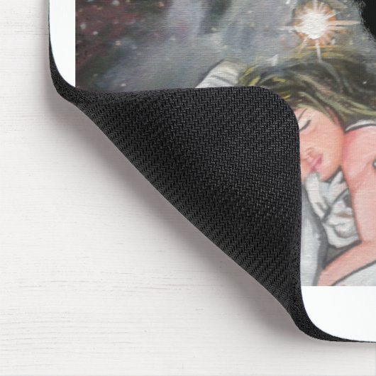 Gute Nacht Mousepad (Ecke)