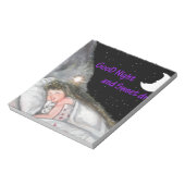 Gute Nacht Notizblock (Rotiert)