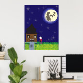 Gute Nacht Panda Poster (Heimbüro)