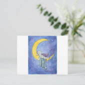 Gute Nacht Postkarte (Stehend Vorderseite)