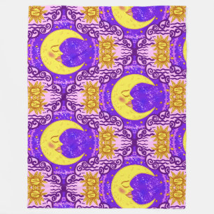 Gute Nacht, Schlafschädel Fleecedecke