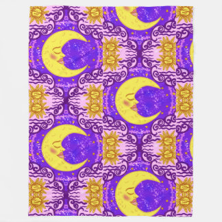Gute Nacht, Schlafschädel Fleecedecke