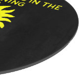 Gute Nacht Sonne Rundschneider 30,4 cm Schneidebrett (Ecke)