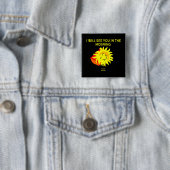Gute Nacht Sun 2 Zoll Square Taste Button (Beispiel)