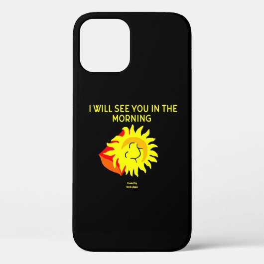 Gute Nacht Sun Apple iPhone 12 Pro Fall Case-Mate iPhone Hülle (Rückseite)
