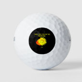 Gute Nacht Sun Golf Balls Golfball (Vorderseite)