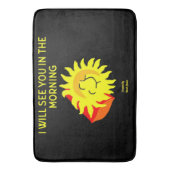 Gute Nacht Sun große Badematte (Vorderseite Vertikal)