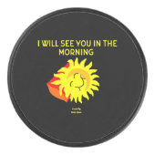 Gute Nacht Sun Hockey Puck (Vorderseite)