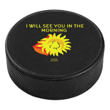 Gute Nacht Sun Hockey Puck