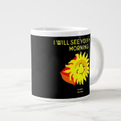 Gute Nacht Sun Jumbo-Tasse (Vorderseite Rechts)