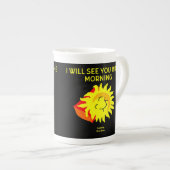 Gute Nacht Sun Knochen China Tasse (Vorderseite Rechts)
