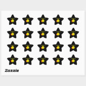 Gute Nacht Sun Star Sticker (Blatt)