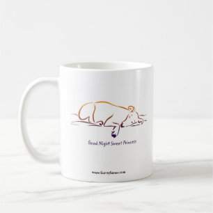 Gute Nacht süße Prinzessin Tasse