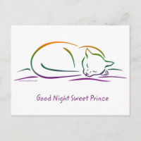 Gute Nacht Süßer Prinz (Katze)