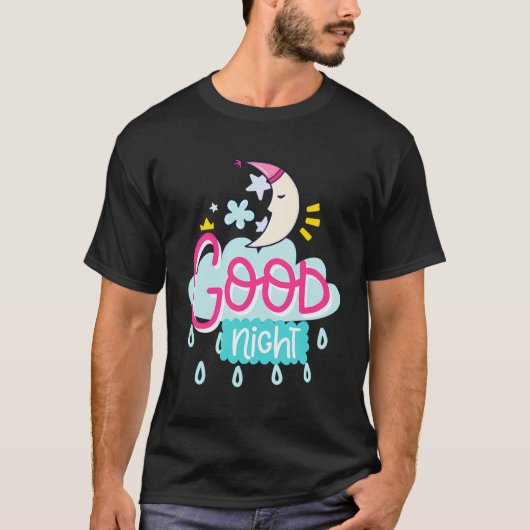 Gute Nacht T-Shirt (Vorderseite)