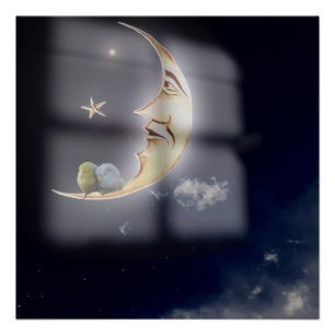 Gute Nacht und süße Träume Pazifik Parrotlets Kuns Poster