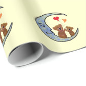 Gute Nachtkoala-Mond Geschenkpapier (Rolleneckpunkt)