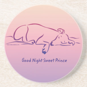 Gute nächtliche Sweet Prince Untersetzer