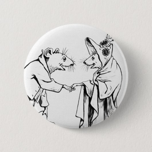 Gute Nachtmäuse Button (Vorderseite)