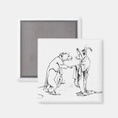 Gute Nachtmäuse Magnet (Vorderseite/Rückseite)