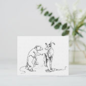 Gute Nachtmäuse Postkarte (Stehend Vorderseite)