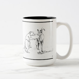 Gute Nachtmäuse Zweifarbige Tasse