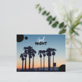 Gute Nachtpostkarte Postkarte (Stehend Vorderseite)