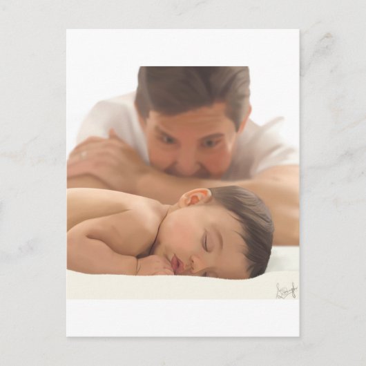 Gute NachtPrinzessin Postkarte (Vorderseite)