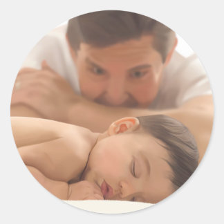 Gute NachtPrinzessin Runder Aufkleber