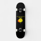 Gute Nachtruhe Skateboard (Vorderseite)