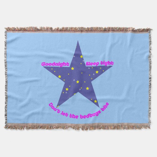 Gute Nachtschlaf-Star Decke (Vorderseite)