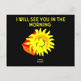 Gute Nachtsichtkarte Postkarte