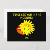 Gute Nachtsichtkarte Postkarte (Vorne/Hinten)