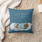 Gute Nachtsüße Träume Kissen (Decke)
