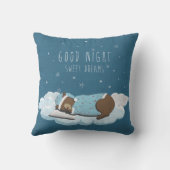 Gute Nachtsüße Träume Kissen (Rückseite)