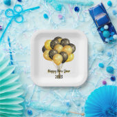 Gute neue Jahre 2023 Pappteller (Party)