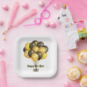 Gute neue Jahre 2023 Pappteller (Party)