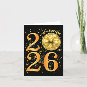 Gute neue Jahre Feuerwerke 2026 Neujahrsfest Karte