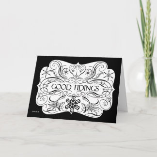 Gute Neuigkeitens-Gruß-Karte Feiertagskarte