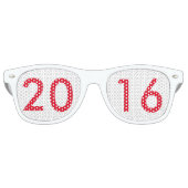 Gute Neujahrsbrille 2016 Sonnenbrille (Vorderseite)